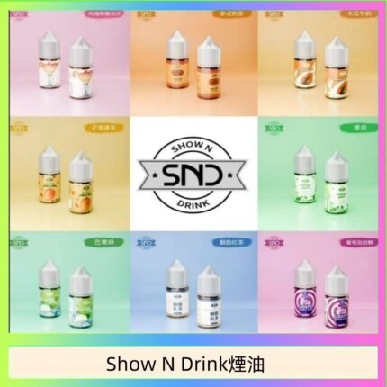 Show N Drink煙油 玫瑰檸檬冰沙 泰式奶茶